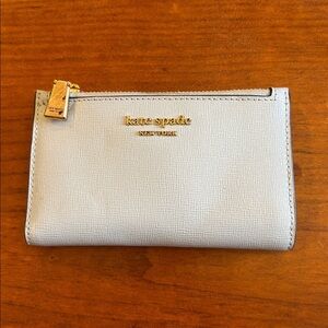Kate Spade Light Blue Compact Wallet